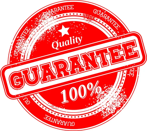 Guarantee grunge stamp — Stock Vector