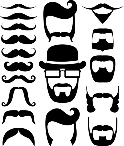 Mustache prop — Stock Vector