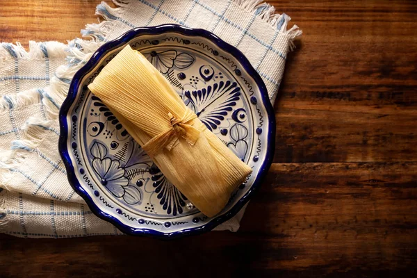 Prähispanisches Gericht Typisch Für Mexiko Und Einige Lateinamerikanische Länder Getreideteig — Stockfoto