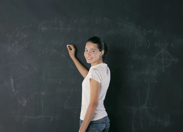 Estudante menina — Fotografia de Stock