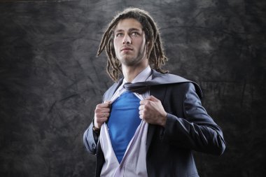 süper kahraman işadamı