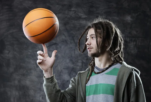 Giocatore di basket — Foto Stock