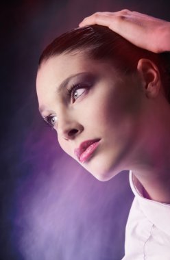 şehvetli kadın portresi