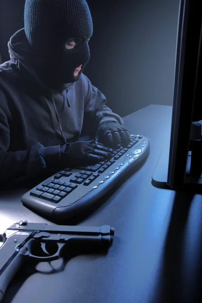 Hacker informático — Foto de Stock