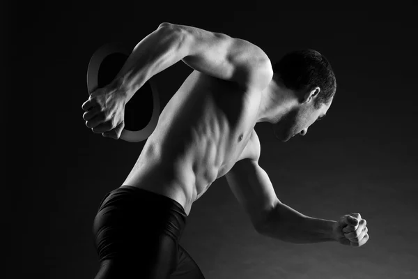 Discus throwing — Stock Photo, Image