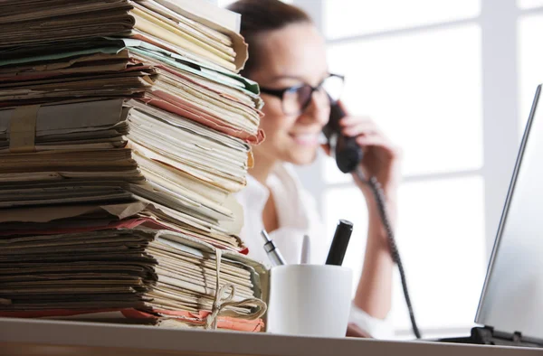 Büroarbeit — Stockfoto