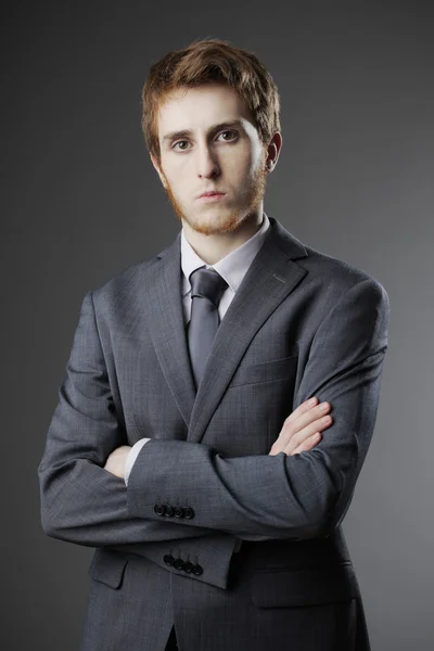 Portrait of young business man — Stock Photo, Image