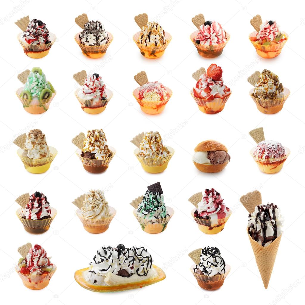 Ice cream collection