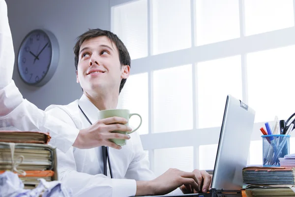 Pausa para café — Fotografia de Stock