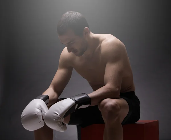 Boxeador hombre —  Fotos de Stock