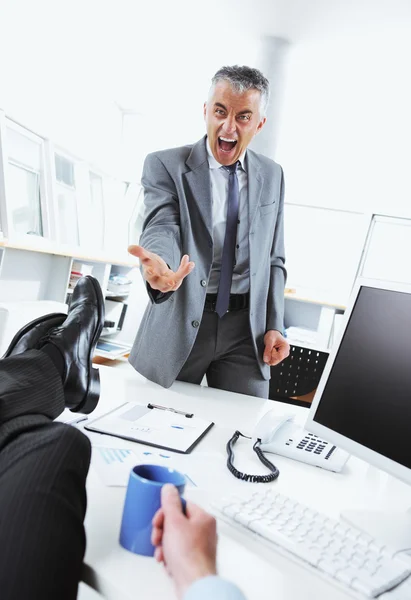 Wake up! You are at work! — Stock Photo, Image