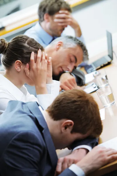 Boring seminar — Stock Photo, Image