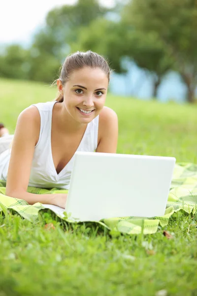 Lavorare all'aperto — Foto Stock