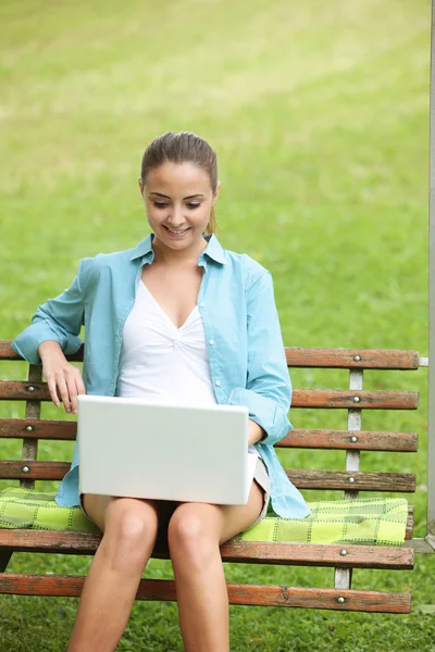Working outdoors — Stock Photo, Image