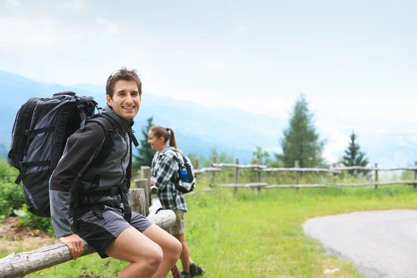 Man avkopplande — Stockfoto