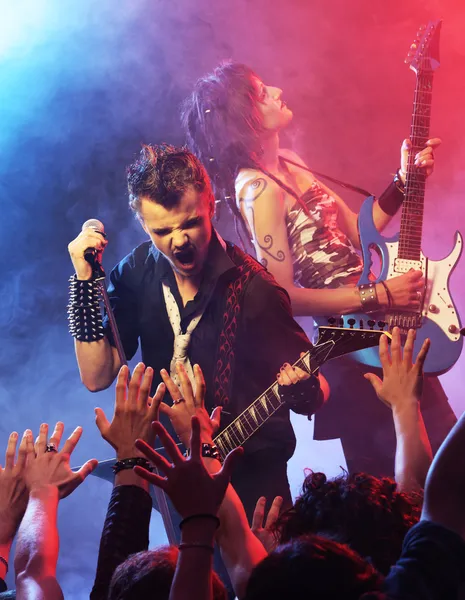 Rock concert — Stock Photo, Image