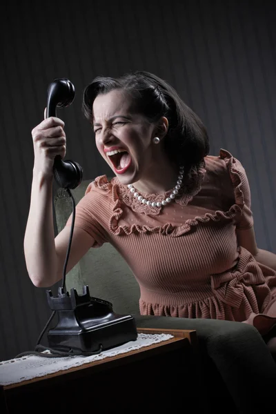 Angry woman — Stock Photo, Image