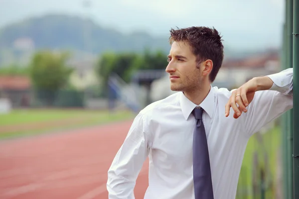 Zakelijke en sport — Stockfoto