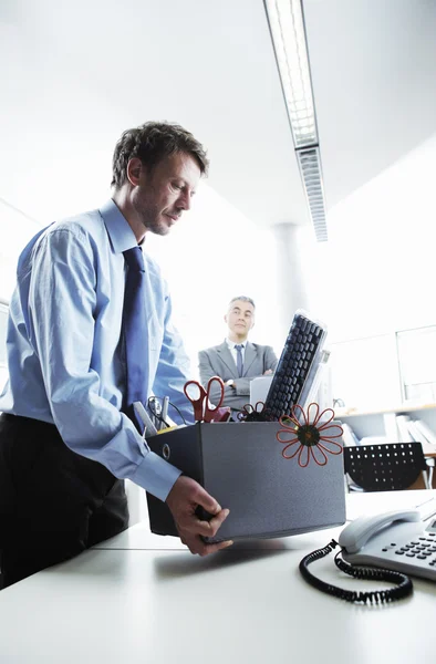 Fired Office Worker — Stock Photo, Image