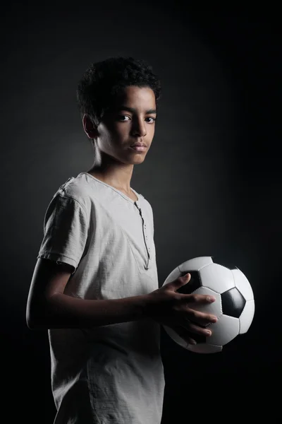 Joueur de soccer adolescent — Photo