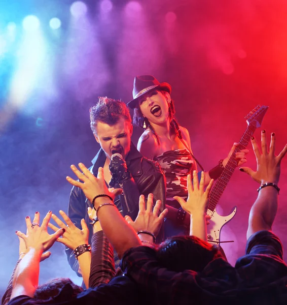 Rock concert — Stock Photo, Image