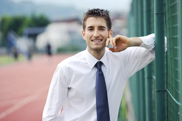 Business and sport — Stock Photo, Image