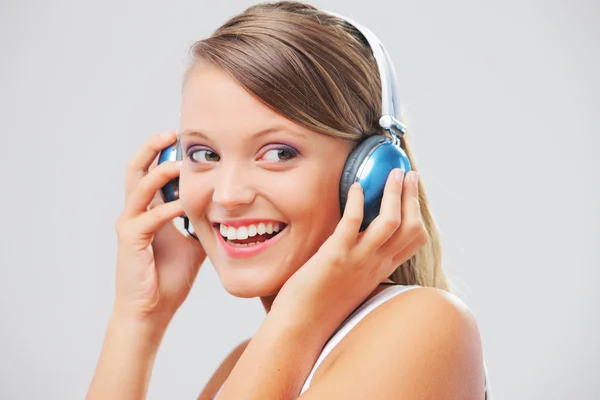 Enjoying music — Stock Photo, Image