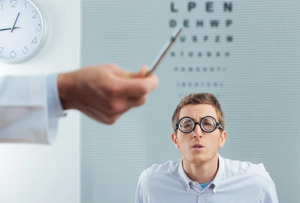Visita dell'optometrista — Foto Stock