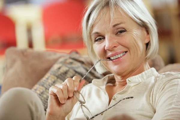 Relaxing at home — Stock Photo, Image