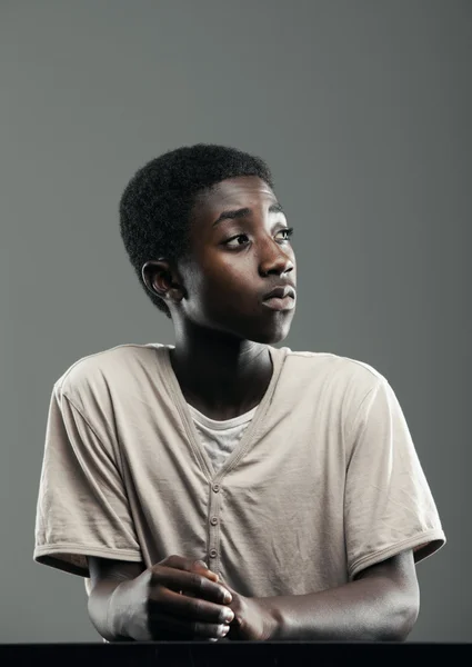 Африканский мальчик — стоковое фото