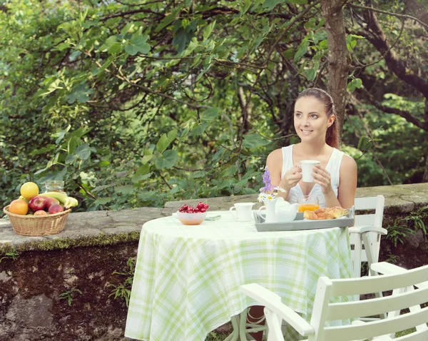 Desayuno al aire libre —  Fotos de Stock