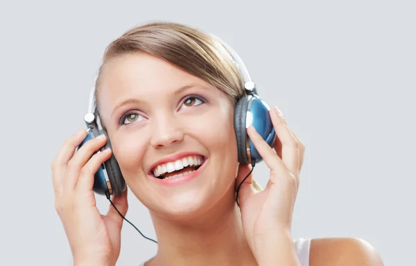 Enjoying music — Stock Photo, Image