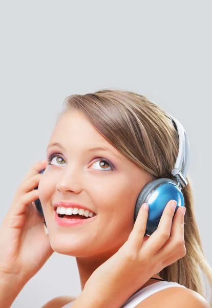 Enjoying music — Stock Photo, Image