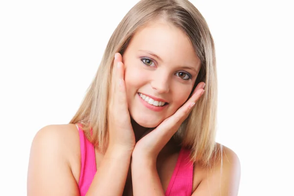 Smiling girl — Stock Photo, Image