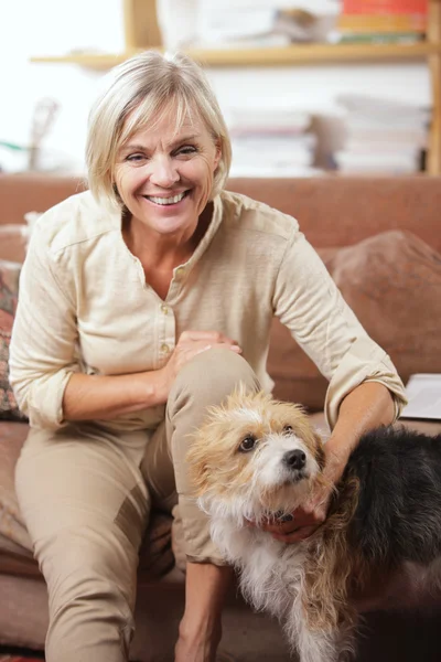 Happy at home — Stock Photo, Image