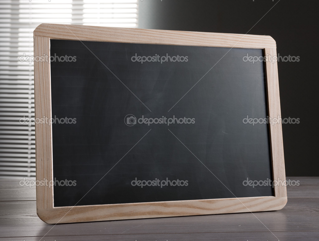 小さな黒板 ストック写真 C Stokkete