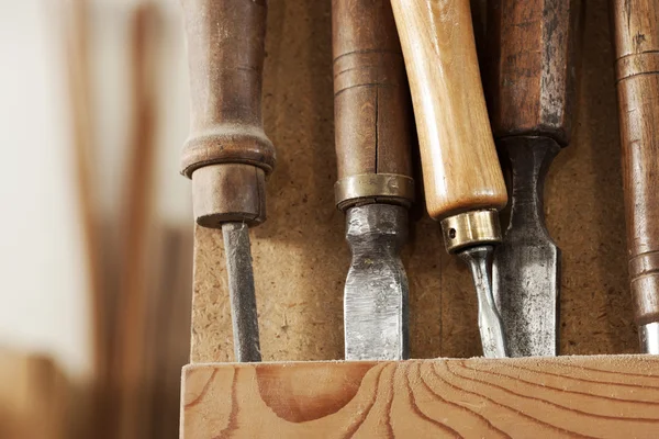 Carpenter tools — Stock Photo, Image