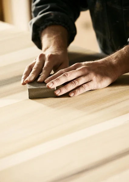 Carpenter at work — Stock Image Carpenter at work Stock Image