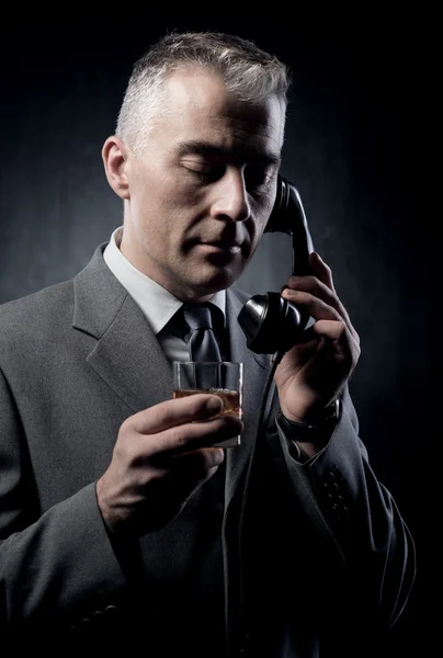 Man on the phone — Stock Photo, Image