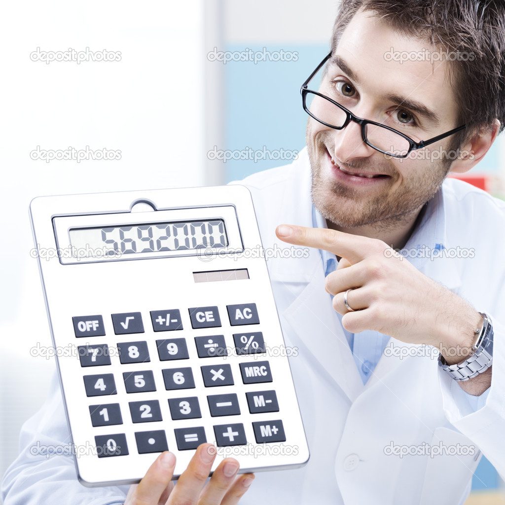 Doctor and calculator