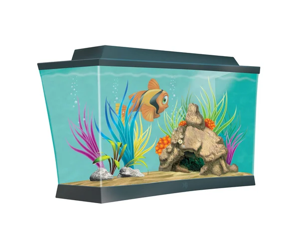 Colorful aquarium — Stock Photo, Image