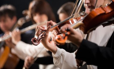 Orkestra ilk keman bölümü