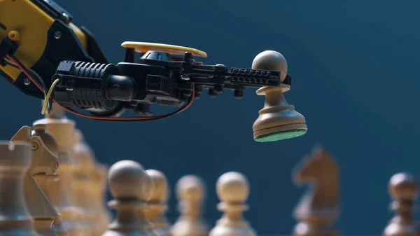 Premium AI Image  Closeup Wallpaper chess pieces on a board