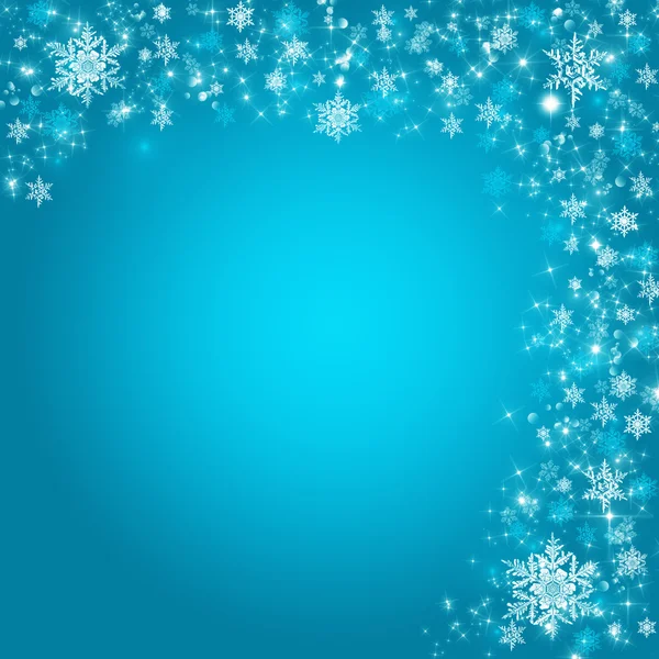 Niebieskie tło świąteczne. — Zdjęcie stockowe