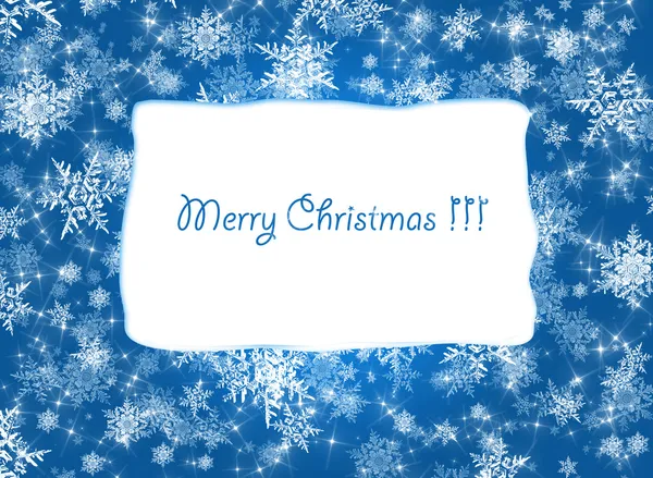 Blue Christmas Background. — Stock Photo, Image