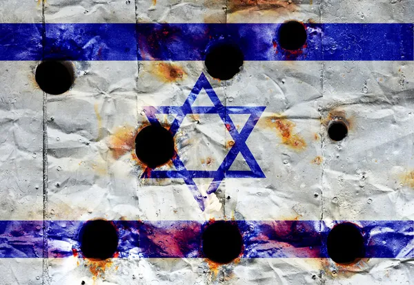 Vlag van Israël — Stockfoto