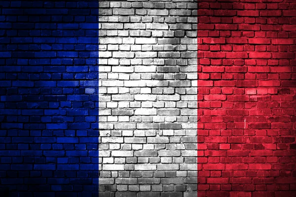 Frankreich-Flagge — Stockfoto