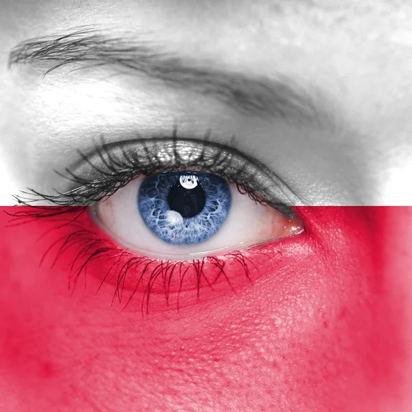 Bandiera Polonia — Foto Stock