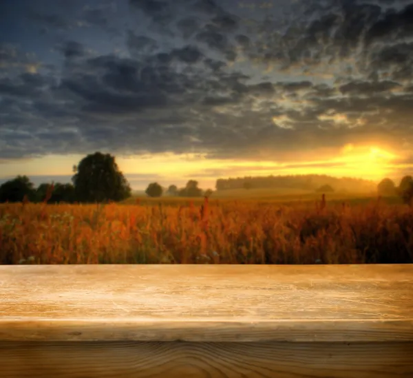 Empty table — Stock Photo, Image