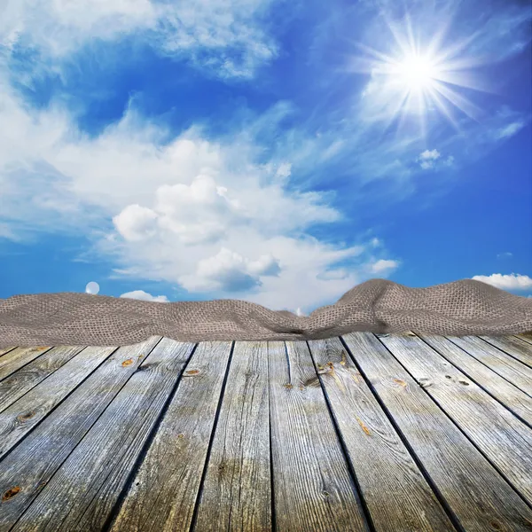 Empty table — Stock Photo, Image